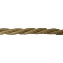 Коаксиальный кабель капучино металл/шёлк BIRONI В1-426-716 (ЦЕНА ЗА 1 МЕТР)