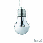 подвесной IDEAL LUX LUCE CROMO SP1 BIG 026749 светильник в виде большой лампочки