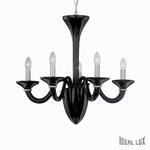 люстра IDEAL LUX WHITE LADY SP5 NERO 020501
