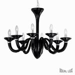 люстра IDEAL LUX WHITE LADY SP8 NERO 020518